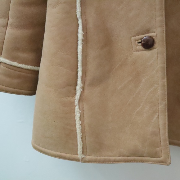 Vintage Penny Lane style Warm Afghan Coat / Eddie Bauer Women's S-M - Picture 5 of 10